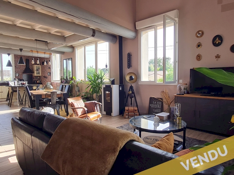 LOFT du duplex à MONTEUX